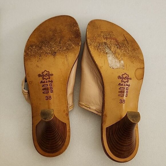 ILSANDALO ITALIA TESORONE BROTHERS Women's Pink Leather Heel - Picture 8 of 8